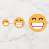 Confettis Rayonnement Visage Souriant Yeux mignons Couleurs  (Devant)