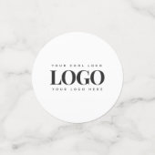 Confettis Rectangle Logo Personnalisé Entreprise Parti (Petit recto)