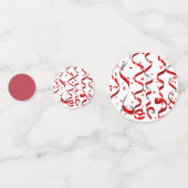 Confettis Red Streamers 50e fête d'anniversaire (Devant)