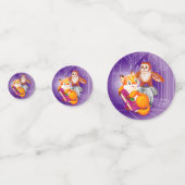 Confettis renard et hibou (Devant)