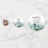 Confettis Rencontrez-Nous Dans Les Bois Mariage Extérieur Éc (Devant)