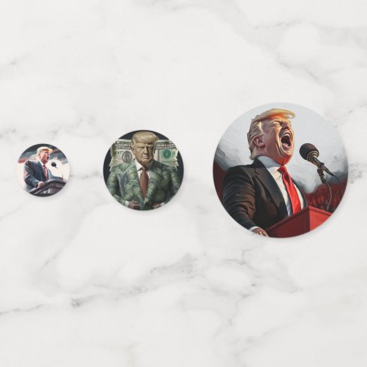 Confettis Rendre sa grandeur à l'Amérique - le président Tru (Devant)