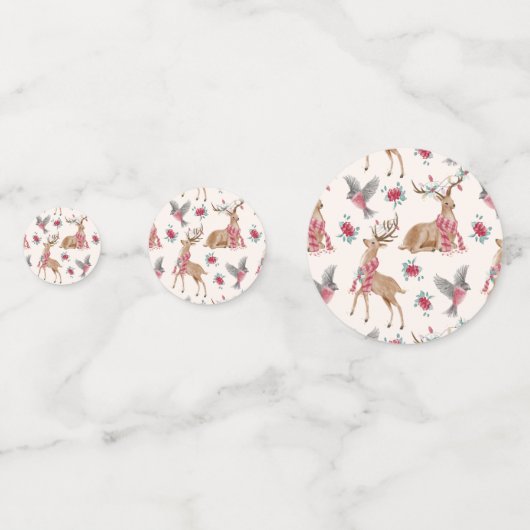 Confettis Rennes, Oiseaux, Fleurs (Devant)