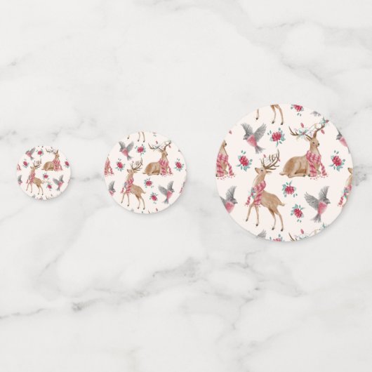 Confettis Rennes, Oiseaux, Fleurs (Derrière)