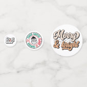 Confettis Retro Holiday Funny Christmas (Devant)