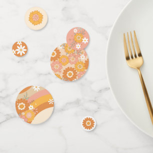 Confettis Retro super bébé anniversaire