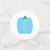 Confettis Révélation citrouille du genre (Petit recto)