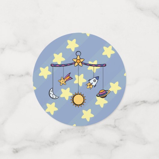 Confettis Rêves de Space Mobile (Petit recto)