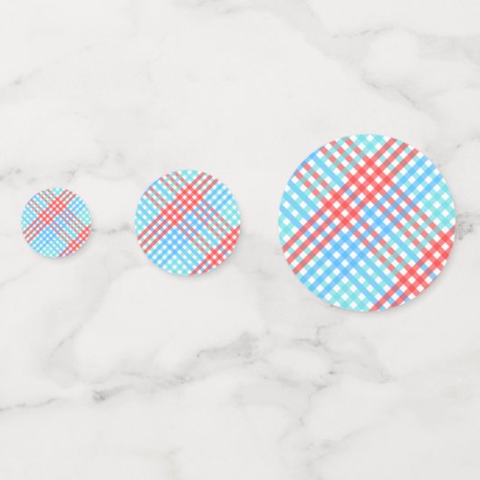 Confettis Rocket Pop, Petit Plaid (Derrière)