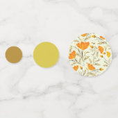 Confettis Rose jaune (Devant)