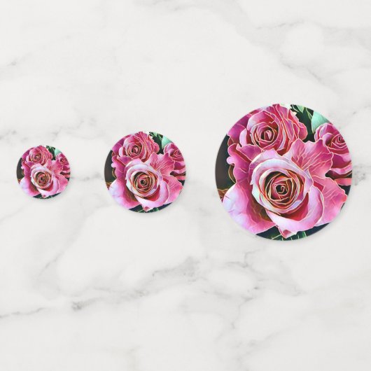 CONFETTIS ROSES ROSES ROSES (Derrière)