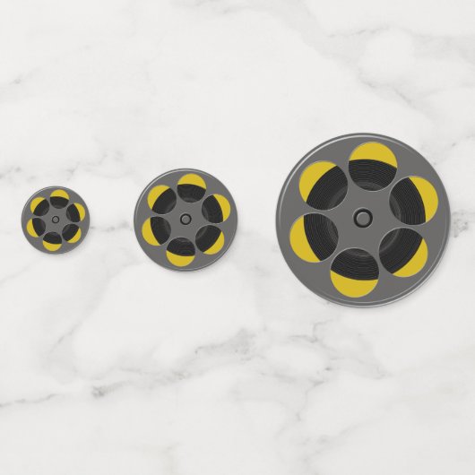 Confettis Roulette ronde (Derrière)