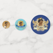 Confettis Royal African Prince|Blue|Baby Blue & Gold Parties (Devant)