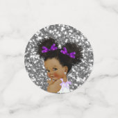 Confettis Royal African Princess Purple & Silver (Petit recto)