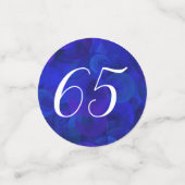 Confettis Royal Blue 65 et Retraite Party (Petit recto)