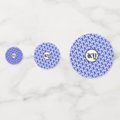 Confettis Ruban Blue Standard par Kenneth Yoncich (Derrière)