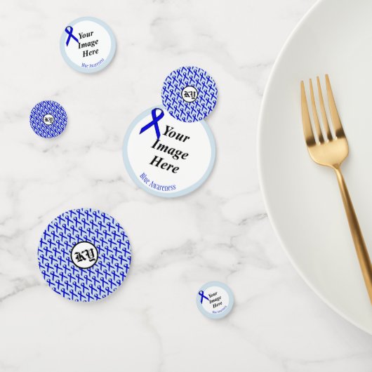 Confettis Ruban Blue Standard par Kenneth Yoncich (Groupe)