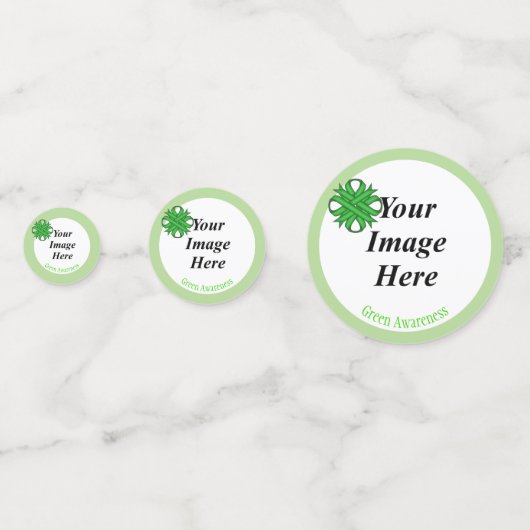 Confettis Ruban de trèfle vert par Kenneth Yoncich (Devant)