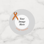 Confettis Ruban orange standard par Kenneth Yoncich (Petit recto)