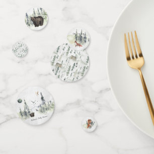 Confettis Russe Woodland Forest Animal Party