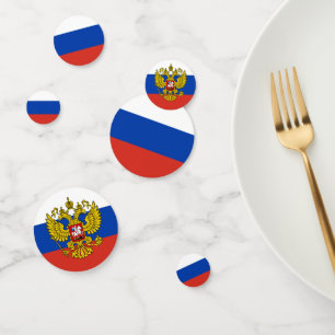 Confettis Russie Confetti, parti, drapeau russe