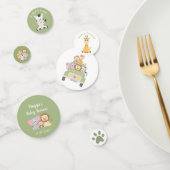 Confettis Safari animal sauvage bébé garçon douche (Groupe)