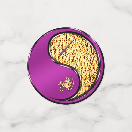 Confettis Sagittaire l'Archer (Petit recto)