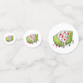 Confettis Salade classique de laitue Iceberg Salade de coin  (Derrière)