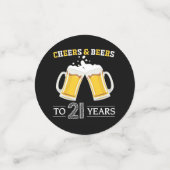 Confettis Salades et bières à 21 ans (Petit recto)