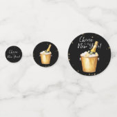 Confettis Salutations au Nouvel An (Derrière)