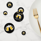 Confettis Salutations et bières à 60 ans (Groupe)