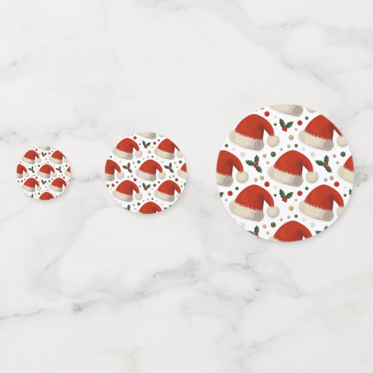 Confettis Santa Hats (Derrière)