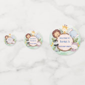 Confettis sauvage un 1er anniversaire safari dans la jungle  (Devant)