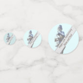 Confettis Sculpture du 27e anniversaire modifiable (Derrière)