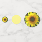 Confettis Sensation des tournesols (Devant)