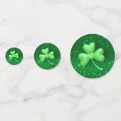 Confettis Shamrock 3D de la Saint Patrick (Devant)
