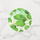 Confettis Shamrock vert St Patrick iPhone 5 Coque-Mate (Petit recto)
