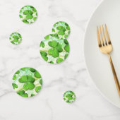 Confettis Shamrock vert St Patrick iPhone 5 Coque-Mate (Groupe)