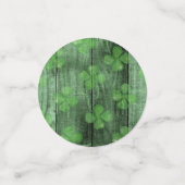 Confettis Shamrocks de la Saint Patrick (Petit recto)