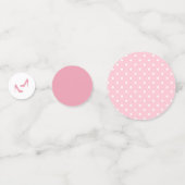 Confettis Si la chaussure est rose (Devant)