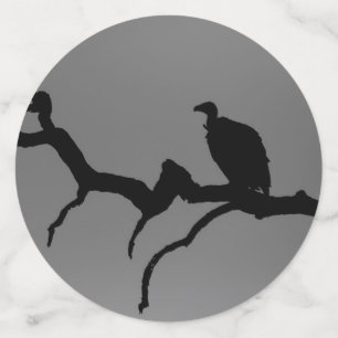 Confettis Silhouette vautour