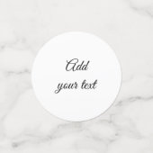 Confettis Simple congratulation graduation add your (Petit recto)