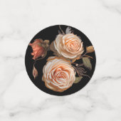 Confettis Skeletons séduisants Romantique Kiss Mariage gothi (Petit recto)