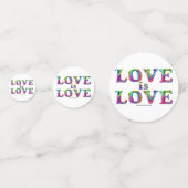 Confettis SlipperyJoe amour est l'amour goutte à goutte de f (Derrière)