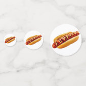 Confettis SlipperyJoe's Hotdog viande hachée grill (Derrière)