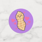 Confettis Soirée d'anniversaire d'arachide mignonette enfant (Petit recto)