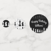 Confettis Soirée d'Anniversaire de enfant des Jeux de la Com (Devant)