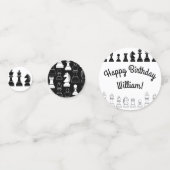 Confettis Soirée d'Anniversaire de enfant des Jeux de la Com (Derrière)