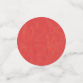 Confettis Soirée motif moderne et élégante et subtile rouge (Petit recto)