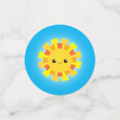 Confettis Soleil (Petit recto)